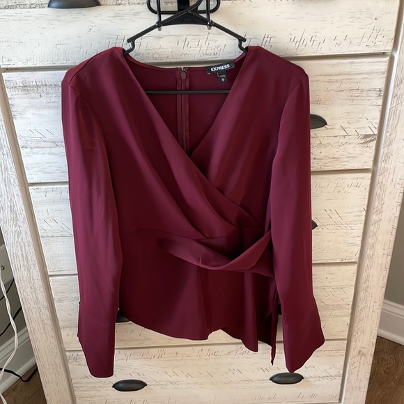 Express Tops - Burgundy Express Top